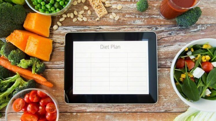 diseñar un plan de dieta para bajar de peso