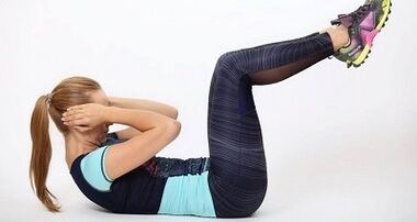 Entrenamiento crujiente para bajar de peso.